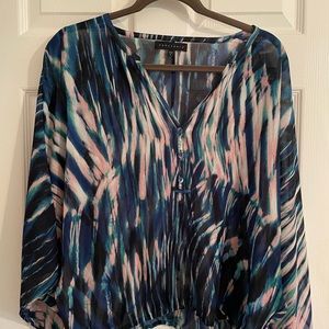 Sanctuary watercolor blouse